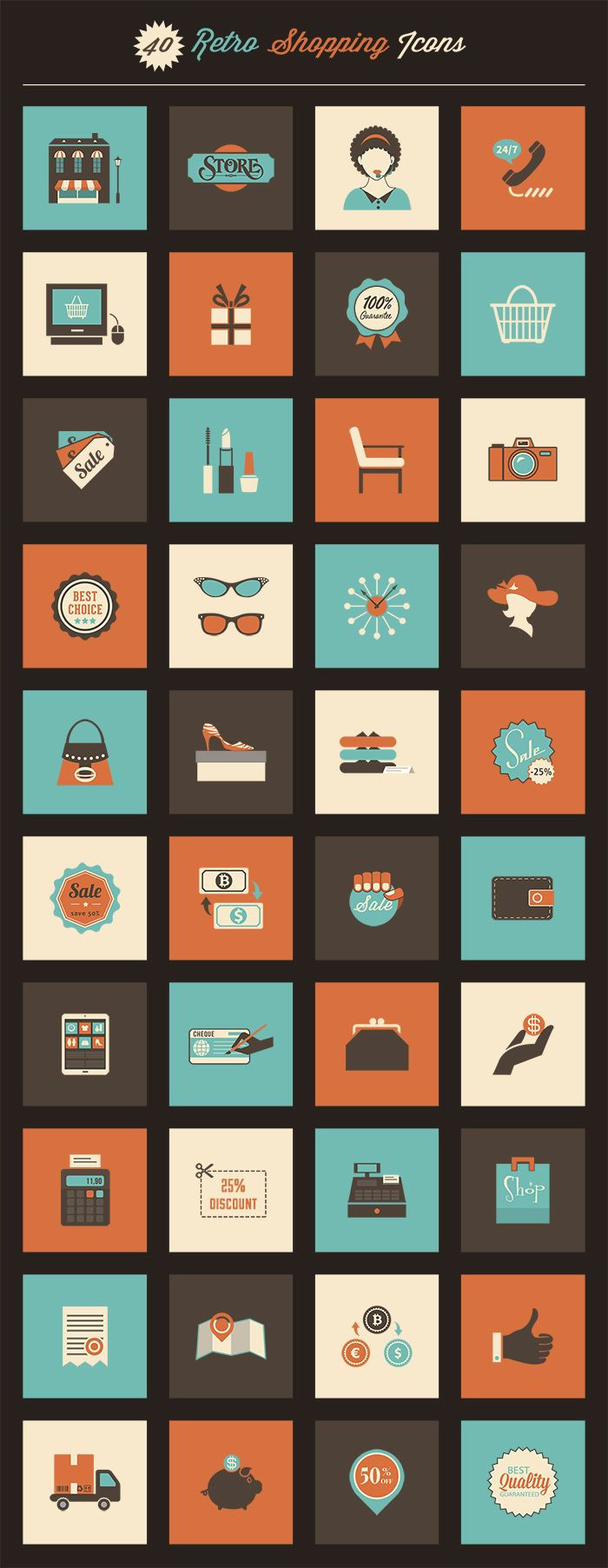 40 amazing vintage icon