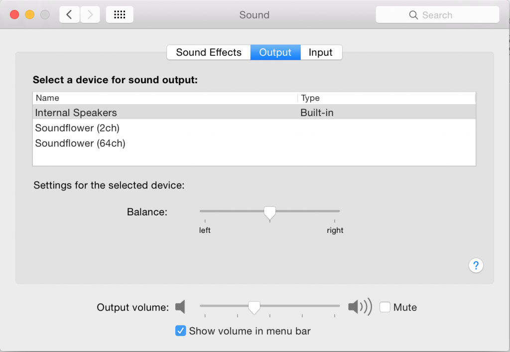 System Preferences